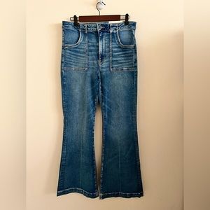 NEW American Eagle Super High Rise Flare - 12 Regular